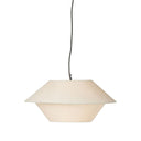 Luxe Mccarthy Pendant - Designer Ceiling Light - Beige Linen