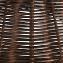 Luxe Mccarthy Pendant - Designer Ceiling Light - Brown Rattan