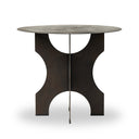 Aveline Round Side Table In Solid Iron - Default Title