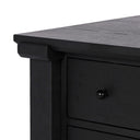 Ashford Kitchen Island - Black Oak