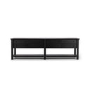 Ashford Kitchen Island - Black Oak