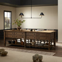 Verendale Kitchen Island - Tan Oak