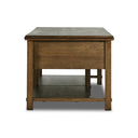 Ashford Kitchen Island - Tan Oak