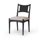 Verity Haddon Dining Chair - Black Rush