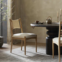Verity Haddon Dining Chair - Light Natural Rush