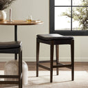 Aveline Aya Bar Counter Stool - Counter Sonoma Black