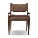 Aurelia Jayla Dining Armchair - Nubuck Cigar