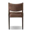 Aveline Jayla Armless Dining Chair - Nubuck Cigar