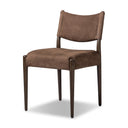 Aveline Jayla Armless Dining Chair - Nubuck Cigar