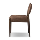 Aveline Jayla Armless Dining Chair - Nubuck Cigar