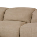Luxe Radley Power Recliner 3-Piece Sectional W Chaise - Crypton Nomad Taupe Left Chaise