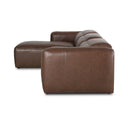 Luxe Radley Power Recliner 3-Piece Sectional W Chaise - Sonoma Coco Left Chaise