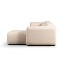 Luxe Radley Power Recliner 3-Piece Sectional W Chaise - Antigo Natural Right Chaise