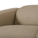 Luxe Radley Power Recliner 3-Piece Sectional W Chaise - Crypton Nomad Taupe Right Chaise