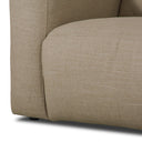 Luxe Radley Power Recliner 3-Piece Sectional W Chaise - Crypton Nomad Taupe Right Chaise