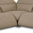Nova Power Recliner 5-Piece Sectional - Crypton Nomad Taupe