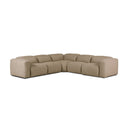 Nova Power Recliner 5-Piece Sectional - Crypton Nomad Taupe
