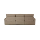 Evermore Tillery Power Recliner 3-Piece Sectional - Crypton Nomad Taupe