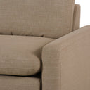 Evermore Tillery Power Recliner 3-Piece Sectional - Crypton Nomad Taupe