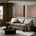 Evermore Tillery Power Recliner 3-Piece Sectional - Crypton Nomad Taupe