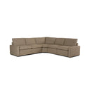 Solstice Power Recliner 5-Piece Sectional - Crypton Nomad Taupe