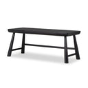 Aveline Lorik Desk - Worn Black Acacia