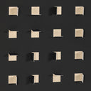 Aurelia See Through Black by FH Art Studio - 48X48