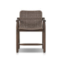 Verano Outdoor Dining Armchair - Dark Textured Woven