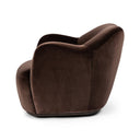 Aurelia Julius Swivel Chair - Surrey Cocoa