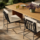 Verano Outdoor Dining Chair - Black Teak