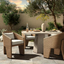 Calista Outdoor Dining Chair - Vintage Natural