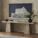 Aurelia Atlas Console Table - Bleached Alder 94