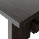 Aveline Isaac End Table - Smoked Black