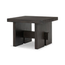 Aveline Isaac End Table - Smoked Black