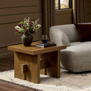 Aveline Isaac End Table - Rubbed Light Oak