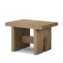 Aveline Isaac End Table - Rubbed Light Oak