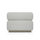 Build Your Own Lenox Outdoor Sectional - Alessi Linen Armless Piece
