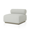 Build Your Own Lenox Outdoor Sectional - Alessi Linen Armless Piece