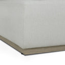 Build Your Own Lenox Outdoor Sectional - Alessi Linen Outdoor Ottoman Piece