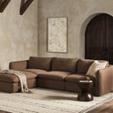 Enclave 3-Piece Sectional - W Ottoman Antwerp Cafe