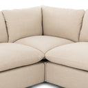 Verano Ingel 4-Piece Sectional W Ottoman - Left Arm Facing Antwerp Taupe