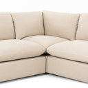 Vesper Ingel 4-Piece Sectional W Ottoman - Right Arm Facing Antwerp Taupe