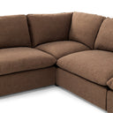 Verano Ingel 4-Piece Sectional W Ottoman - Right Arm Facing Antwerp Cafe