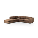 Vesper Ingel 4-Piece Sectional W Ottoman - Right Arm Facing Antwerp Cafe