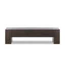 Vesper Accent Bench - Ebony Rustic Wormwood Oak