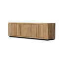 Arista Abaso Media Console - Rustic Wormwood Oak