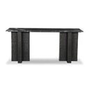 Vesper Terrell Large Console Table - Black Marble