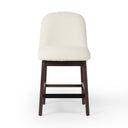 Verity Sora Armless Bar Counter Stool - Counter Fiqa Boucle Cream