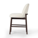 Verity Sora Armless Bar Counter Stool - Counter Fiqa Boucle Cream