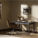 Aveline Griffith Desk - Distressed Black Oak